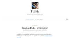 Desktop Screenshot of bizwiz.cz